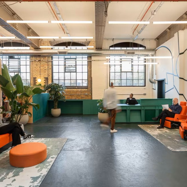 Reception area at Burford Road, Waterfront Studios Properties LLP in Stratford