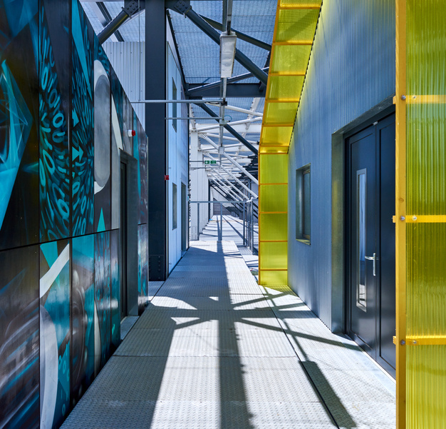 The hallway in Waterden Road, The Trampery Foundation Ltd, Stratford