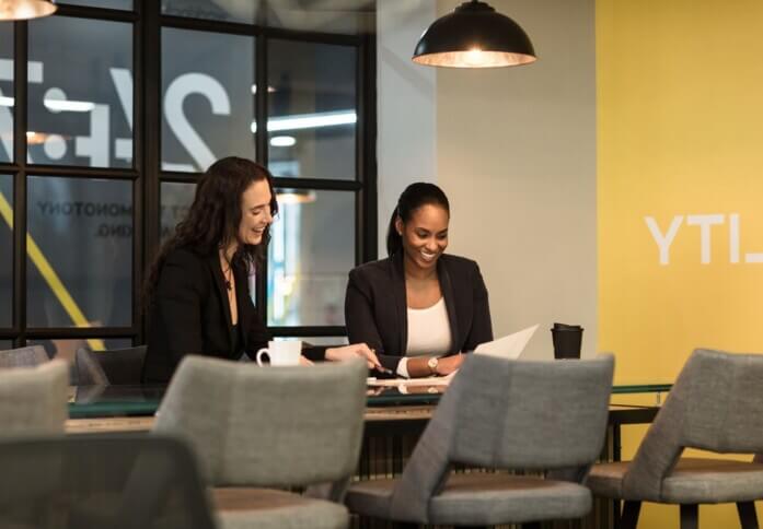 The meeting room at West Ham Lane, Workinc in Stratford