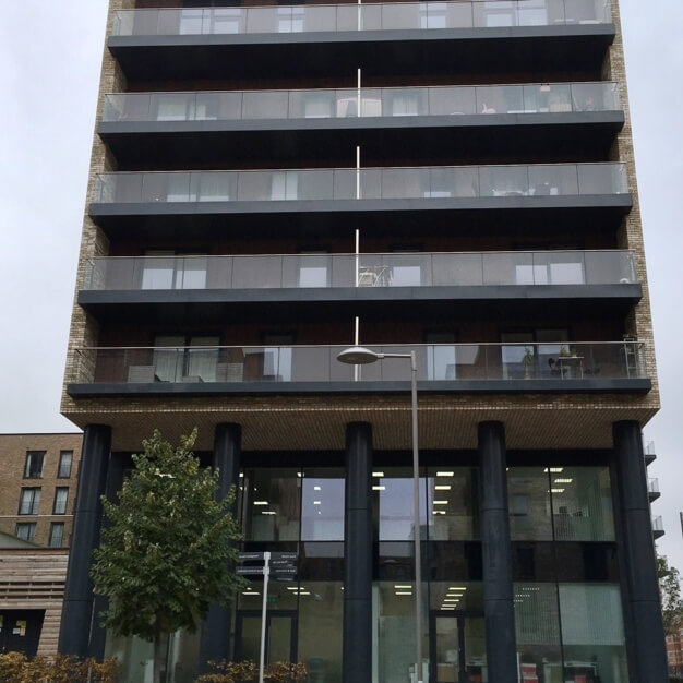 Building outside at Plough Way, City Business Centre, Surrey Quays