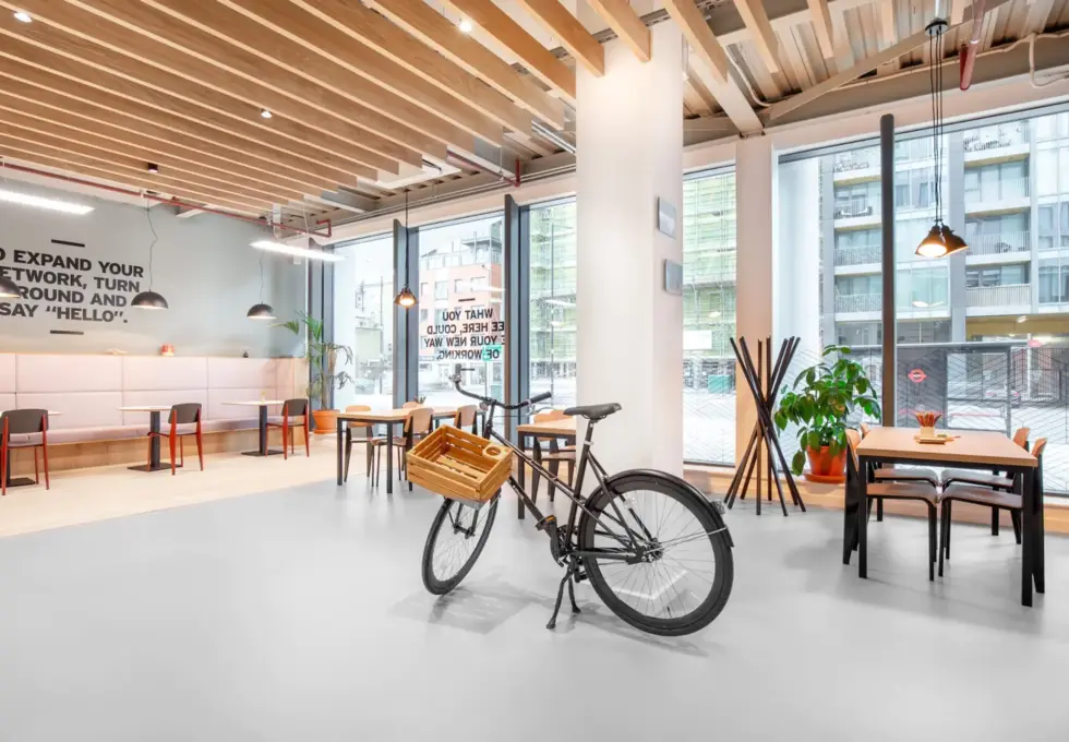 Breakout area at Sutton Plaza, Regus in Sutton