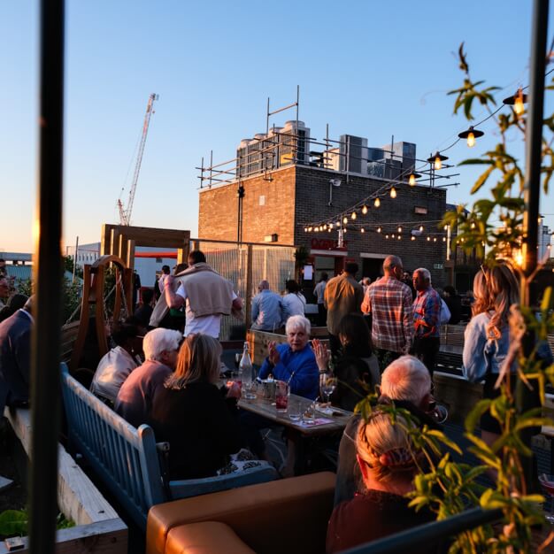 Roof terrace in Throwley Way, Oru Space Ltd, Sutton