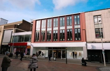 The building at Throwley Way, Oru Space Ltd, Sutton