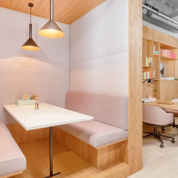 The communal space at Sutton Plaza, Regus in Sutton