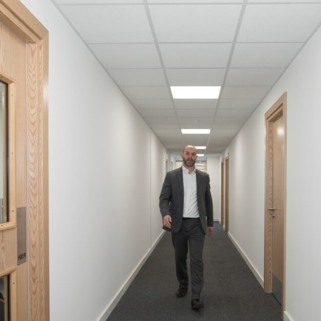 The hallway at Stanton Way, Access Storage in Sydenham