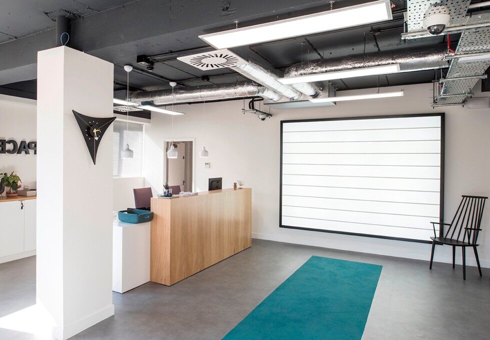 Reception area at The Causeway, Regus in Teddington