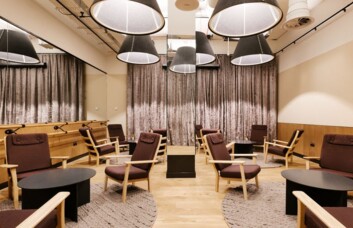 Breakout area at Aldwych, WeWork in Temple