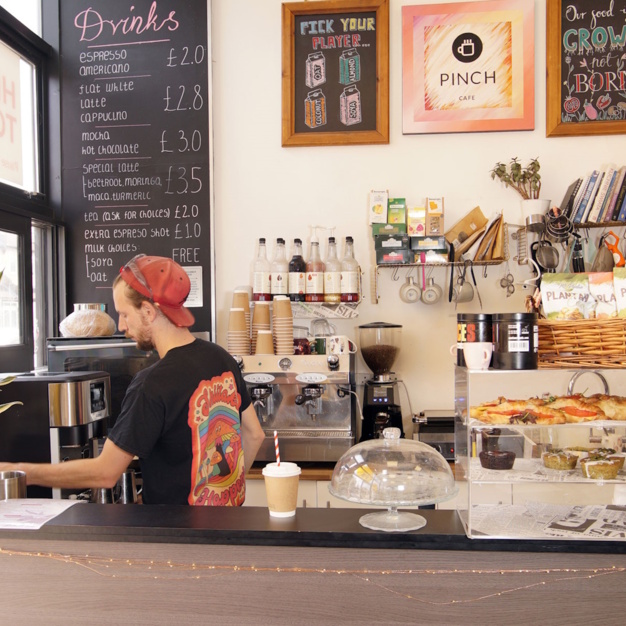 Café at Bickersteth Road, Business Launchpad in Tooting