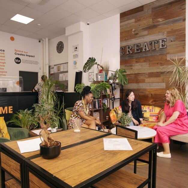 Reception in Bickersteth Road, Business Launchpad, Tooting