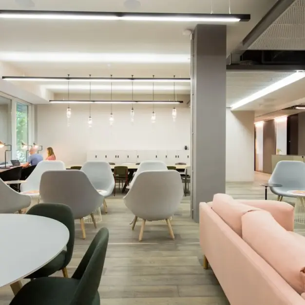 Communal Space at Stephen Street, FORA in Tottenham Court Road
