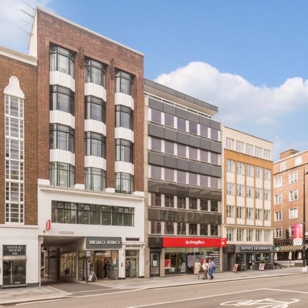 The building at Tottenham Court Road, Kitt Technology Limited, Tottenham Court Road