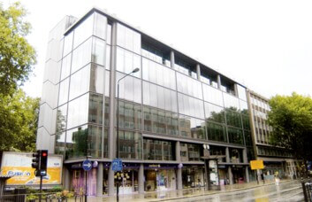 The building at Tottenham Court Road, Regus in Tottenham Court Road