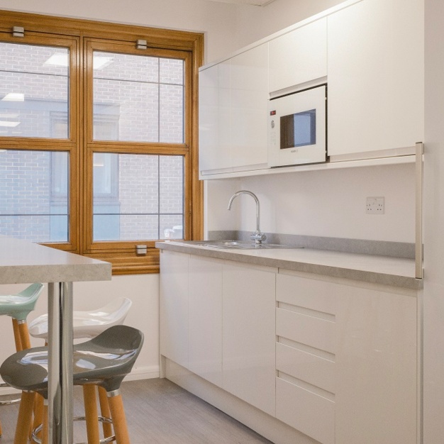 Dedicated kitchenette at St Mary at Hill, Ingleby Trice in Tower Hill