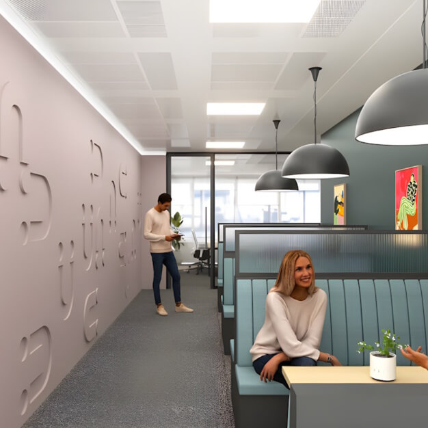 The breakout area - Thomas More Street, Unity Flexible Office Space (Tower Hill)