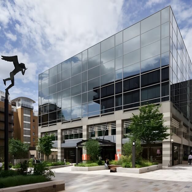 The building at Thomas More Street, Unity Flexible Office Space, Tower Hill