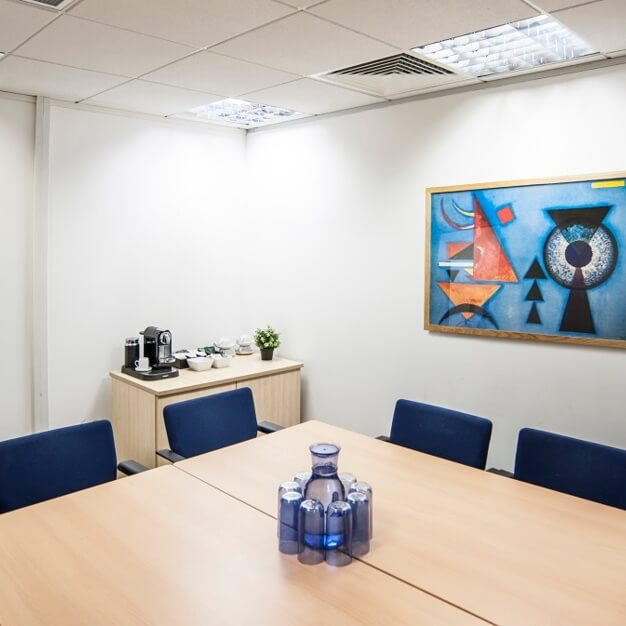 The meeting room at London Road, Regus in Twickenham