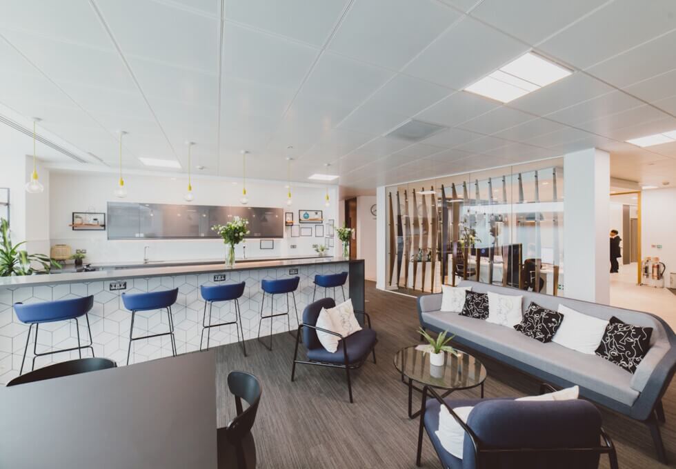 A breakout area in Belmont Road, Orega, Uxbridge