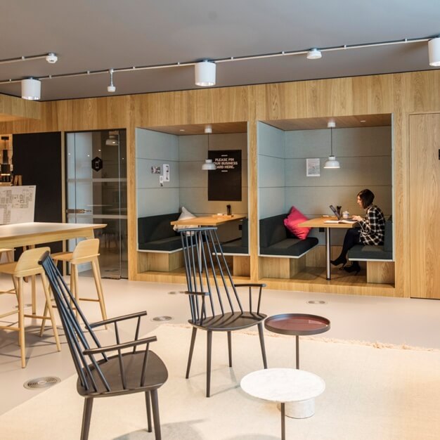 The communal space - Charter Place, Regus in Uxbridge