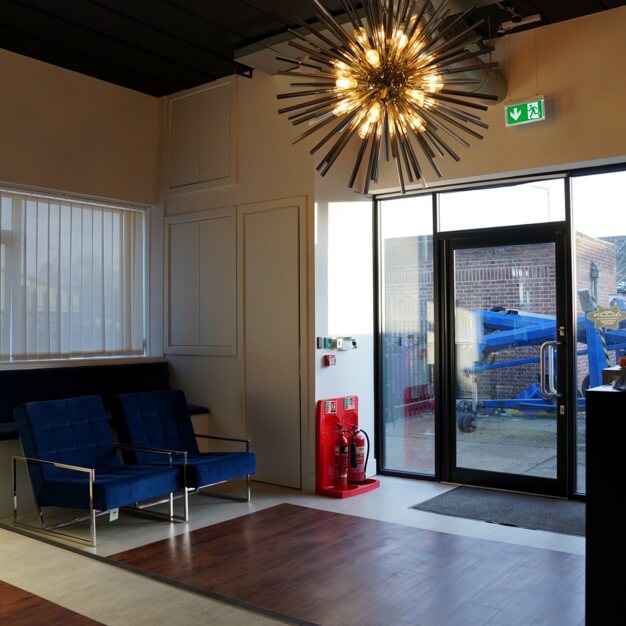 The foyer at Wallingford Road, JG Environmental Ltd (Uxbridge)