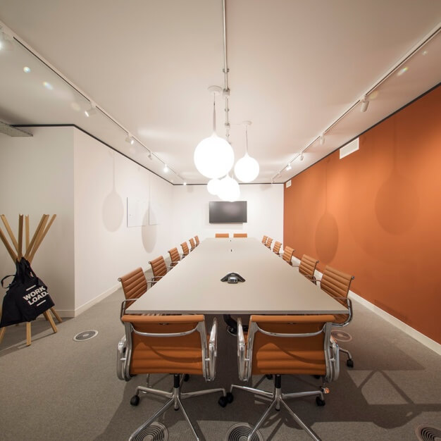 The meeting room at Charter Place, Regus in Uxbridge