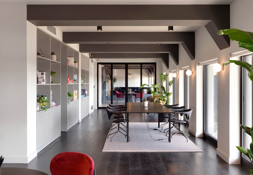 The meeting room at Albert Embankment, FORA in Vauxhall
