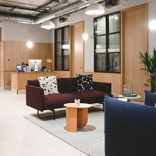 A breakout area in Eccleston Square, FORA, Victoria