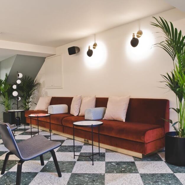 Breakout area at Hudson Place, FORA in Victoria