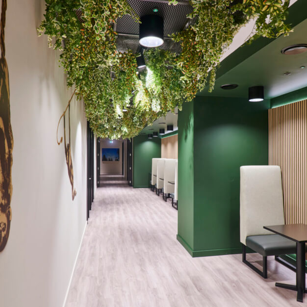 Breakout area at Podium East Broadway, Landmark Space in Victoria