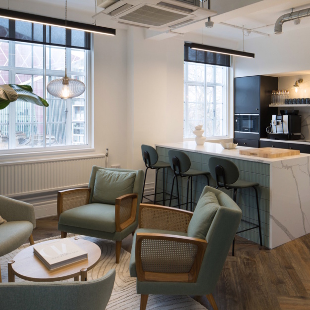 Breakout space in Grosvenor Gardens, The Arterial Group Ltd (Victoria)
