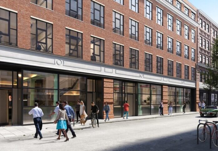 Building outside at Greencoat Place, FORA, Victoria