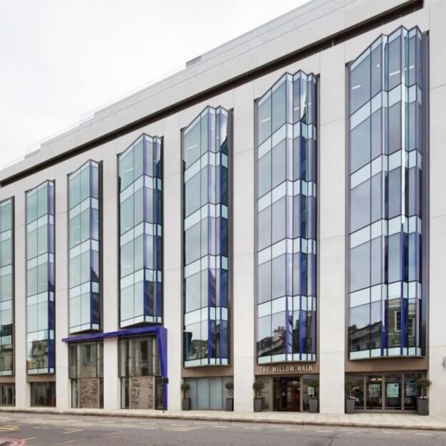 Building outside at Wilton Road, Regus, Victoria