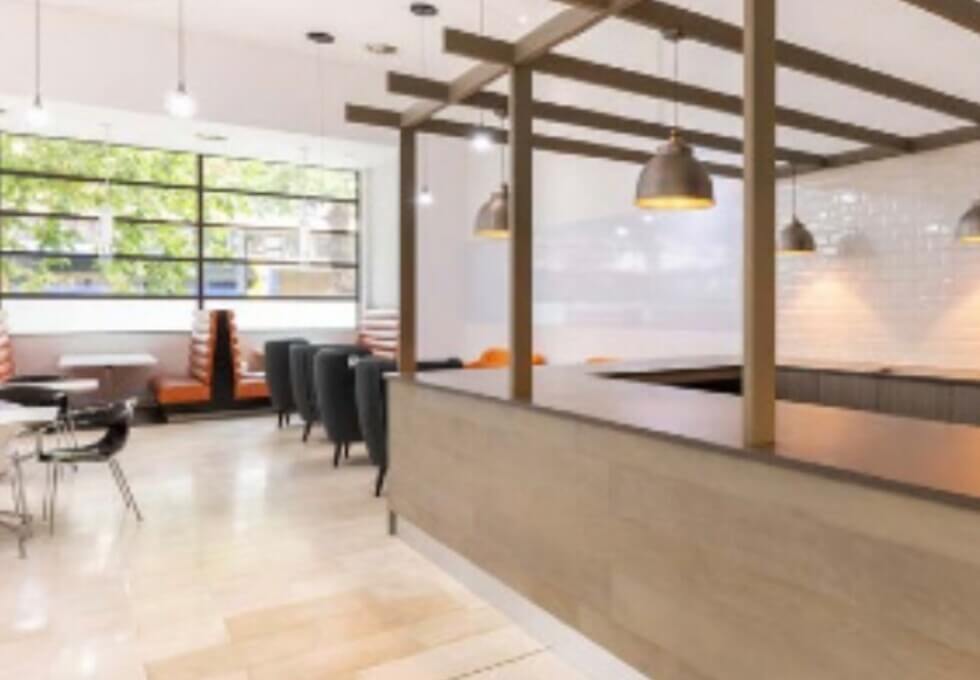 Dedicated breakout area at Buckingham Palace Road, Workpad in Victoria