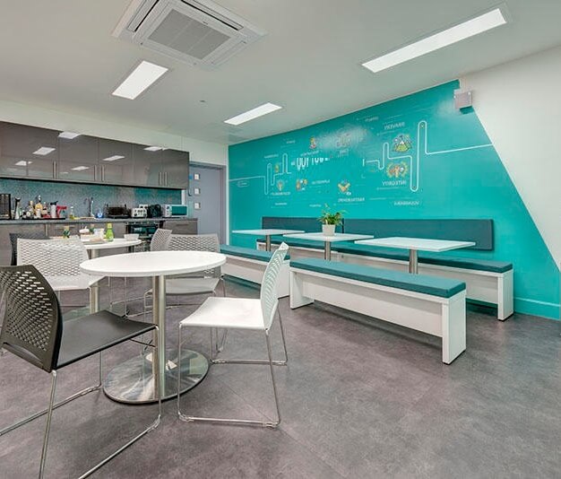 Dedicated kitchen at Buckingham Palace Road, One Avenue in Victoria