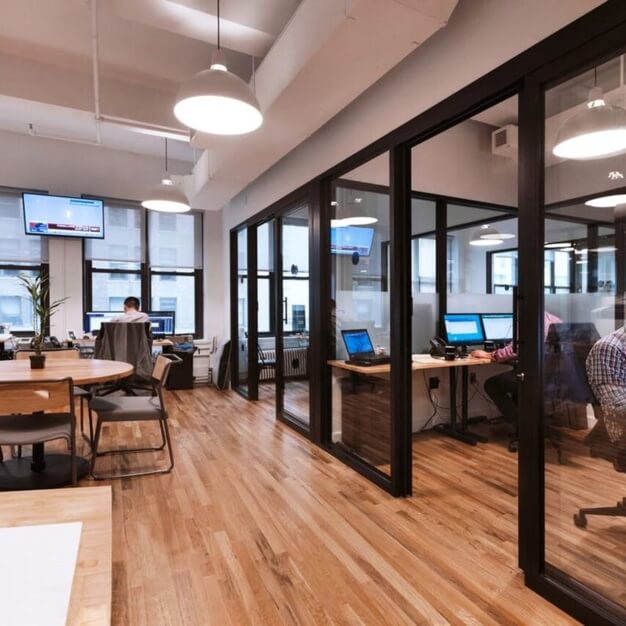 Dedicated workspace in Buckingham Palace Road, WeWork, Victoria