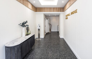 Hallway access at Vauxhall Bridge Road, Venaglass Haymarket Ltd, Victoria