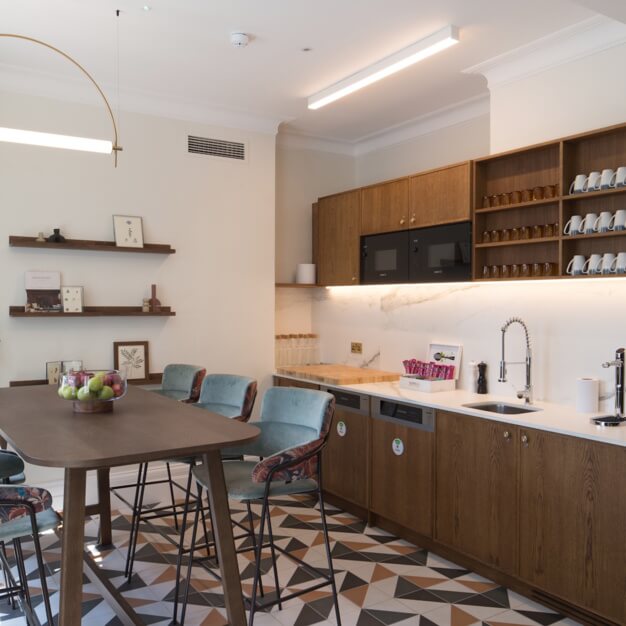 Kitchen area in Buckingham Palace Road, The Arterial Group Ltd (Victoria)