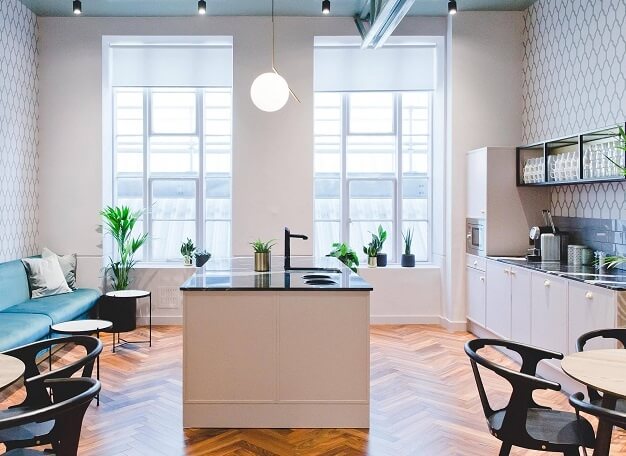 Kitchen at Hudson Place, FORA in Victoria