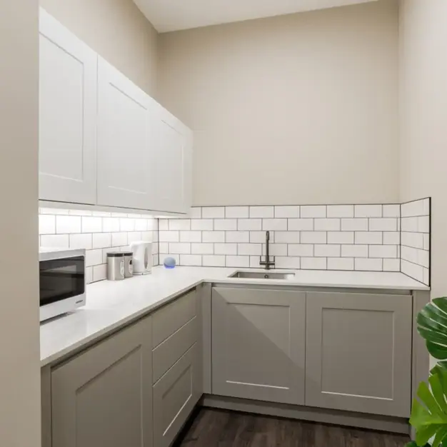 Kitchenette at Buckingham Palace Road, Hubflow Ltd in Victoria
