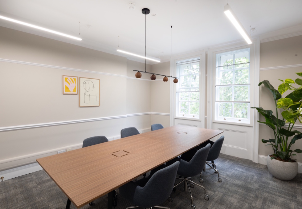 Meeting room at Buckingham Palace Road, The Arterial Group Ltd in Victoria