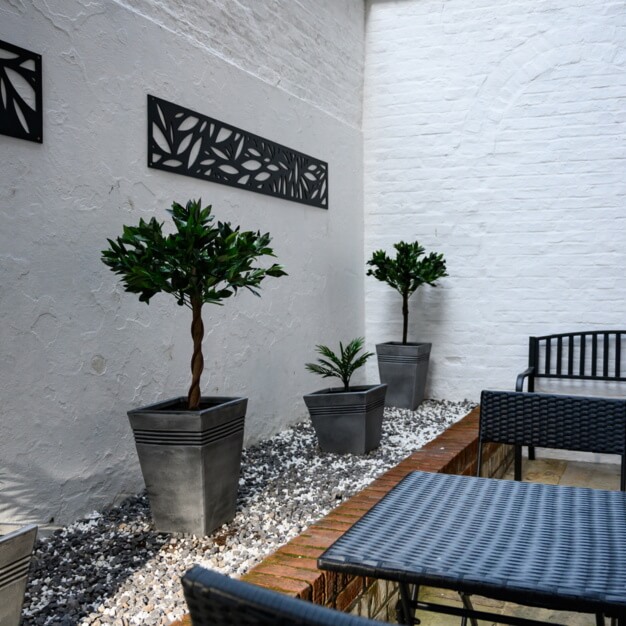 Outdoor area at Catherine Place, Citibase in Victoria