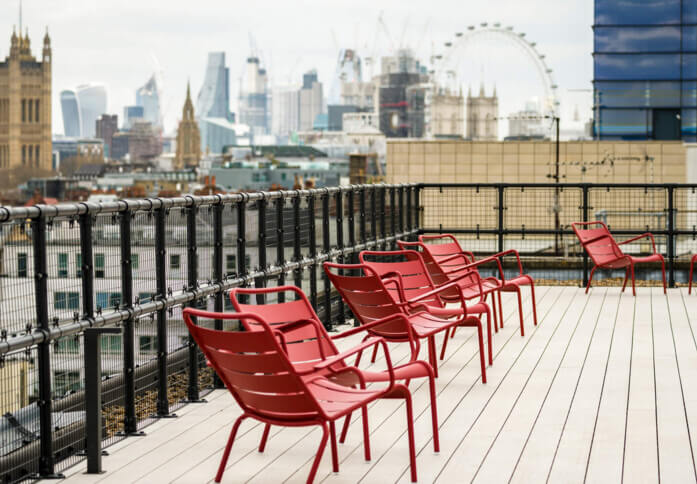 Outdoor space at Eccleston Square, FORA (Victoria)