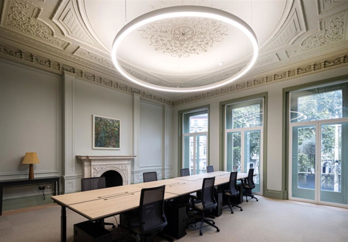 Private workspace, Grosvenor Gardens, KNIGHT FRANK in Victoria