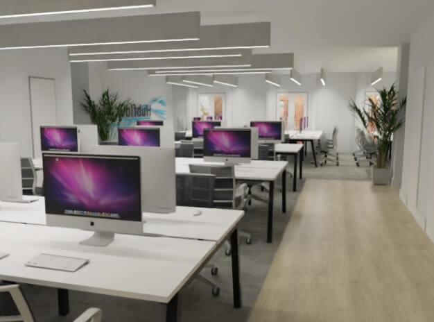 Private workspace in Grosvenor Gardens, Hubflow Ltd (Victoria)