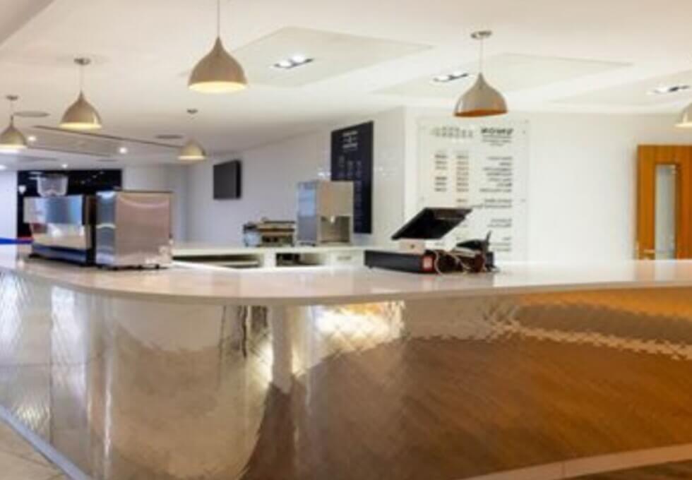 Reception in Buckingham Palace Road, Workpad, Victoria