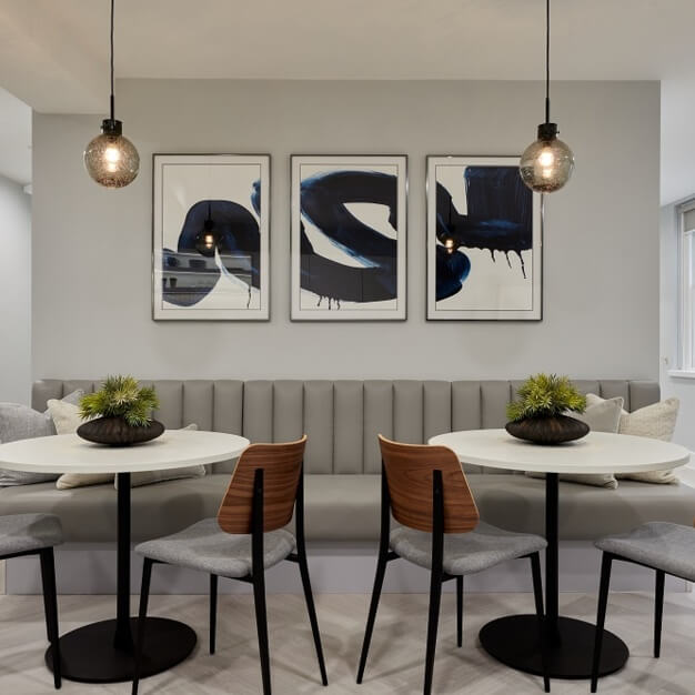 The dedicated breakout area - Buckingham Palace Road, One Avenue (Victoria)