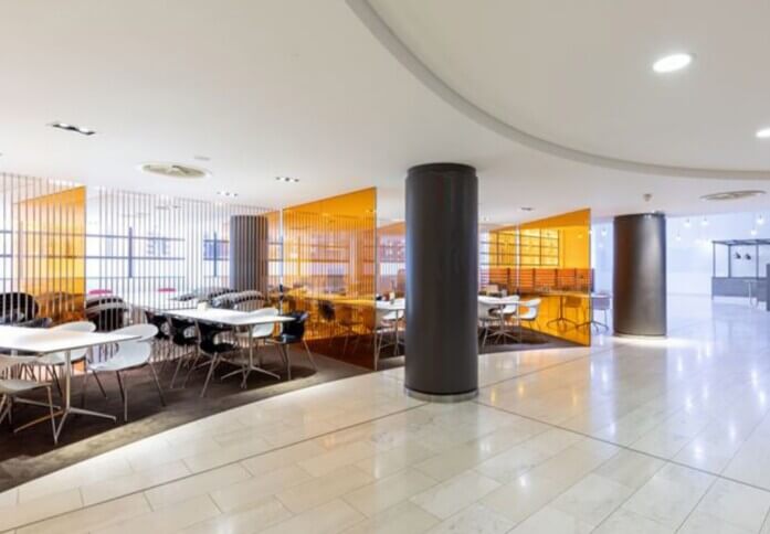 The dedicated breakout area - Buckingham Palace Road, Workpad (Victoria)