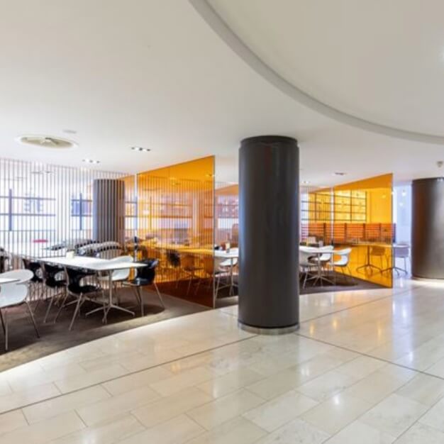 The dedicated breakout area - Buckingham Palace Road, Workpad (Victoria)