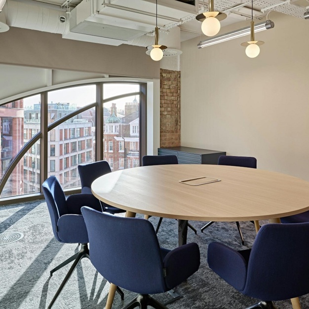 The dedicated meeting room at Greycoat Place, RX in Victoria