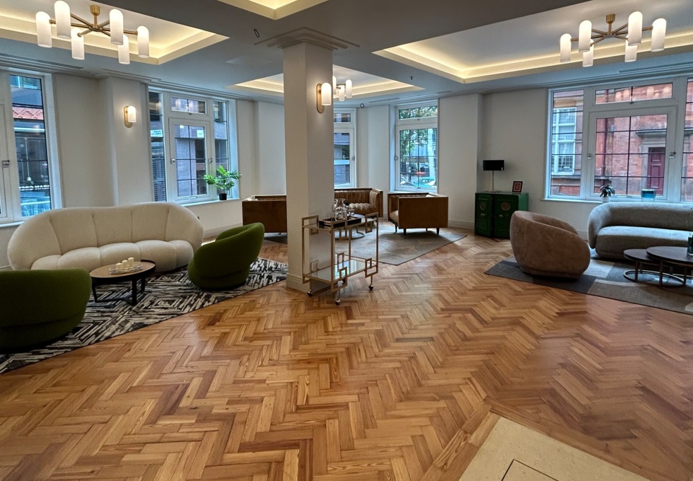 The foyer at Caxton Street, Imoxis Limited (Victoria)