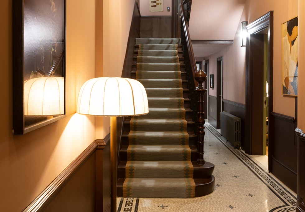 The hallway in Grosvenor Gardens Mews, The Arterial Group Ltd, Victoria